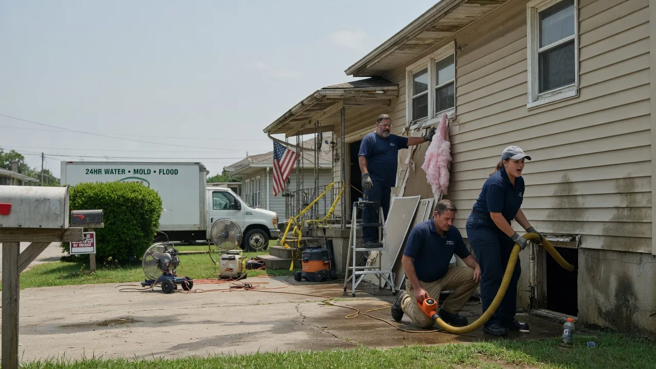 Water Damage Repair in Engelhard, NC near me
